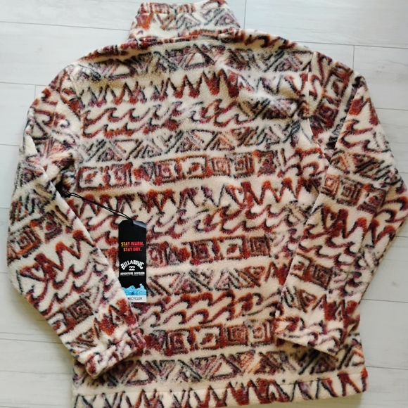 BILLABONG NEW Boundary Mock Neck Fleece - Picture 7 of 15